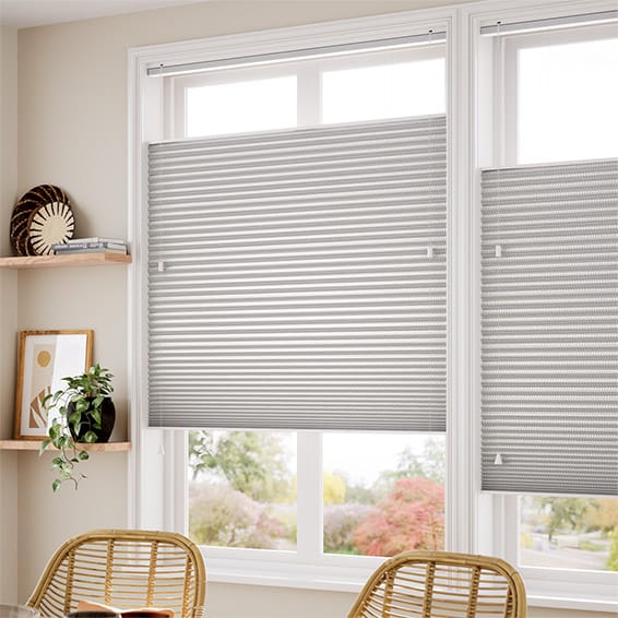 ColorizedZoom DuoShade Top Down/Bottom Up Terrazzo Stone Thermal Blind 2719