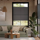 Colorized DuoLight Top Down/Bottom Up Anthracite  Thermal Blind 2736