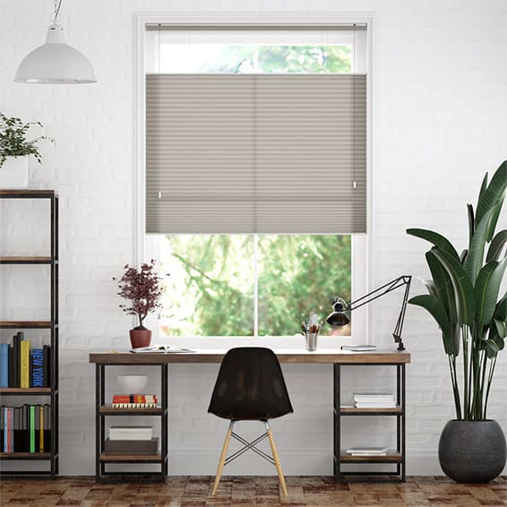 Colorized DuoLight Top Down/Bottom Up Gainsboro Grey Thermal Blind 2742