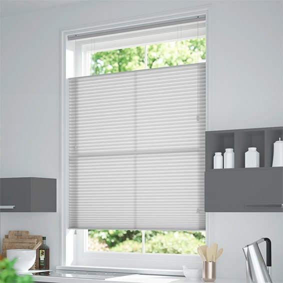 ColorizedZoom DuoLight Top Down/Bottom Up Ash Grey  Thermal Blind 2738