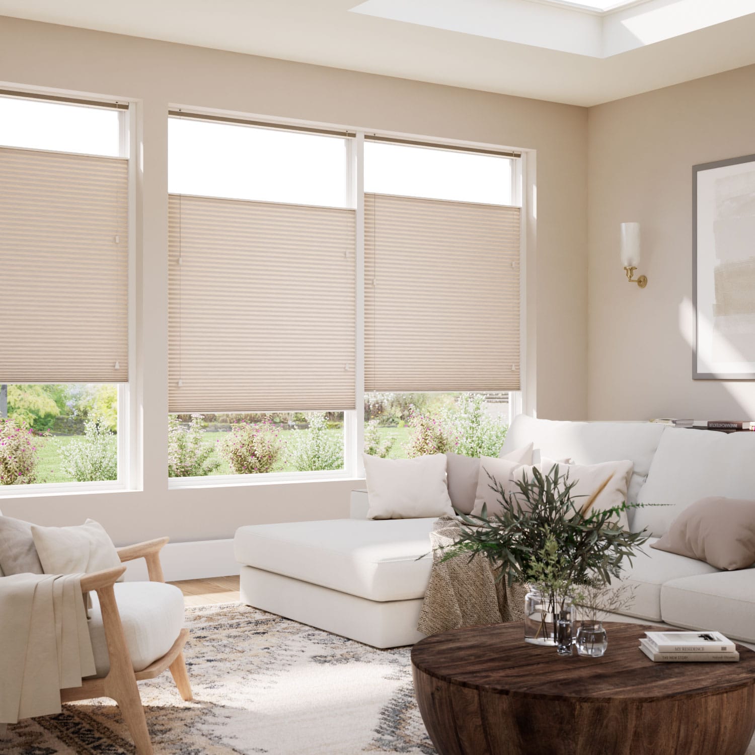 ColorizedZoom DuoLight Top Down/Bottom Up Hopsack Thermal Blind 2745