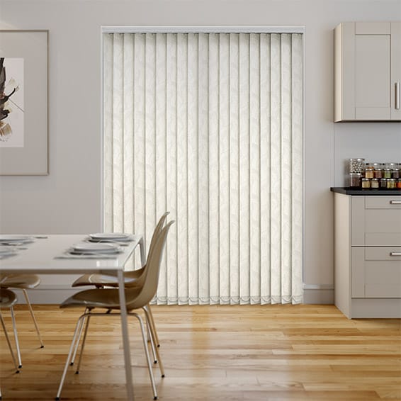 Colorized Calaf Pearl Vertical Blind 2807