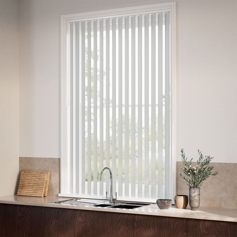 ColorizedZoom Ava City Grey Vertical Blind 2838