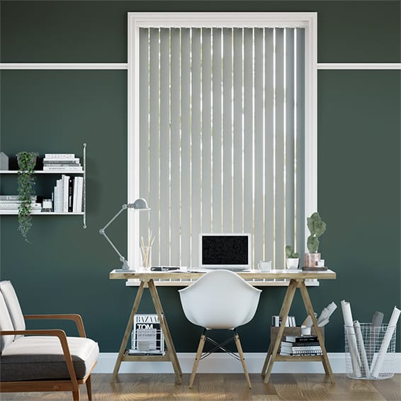 Colorized Verona Cool Grey Vertical Blind 2873