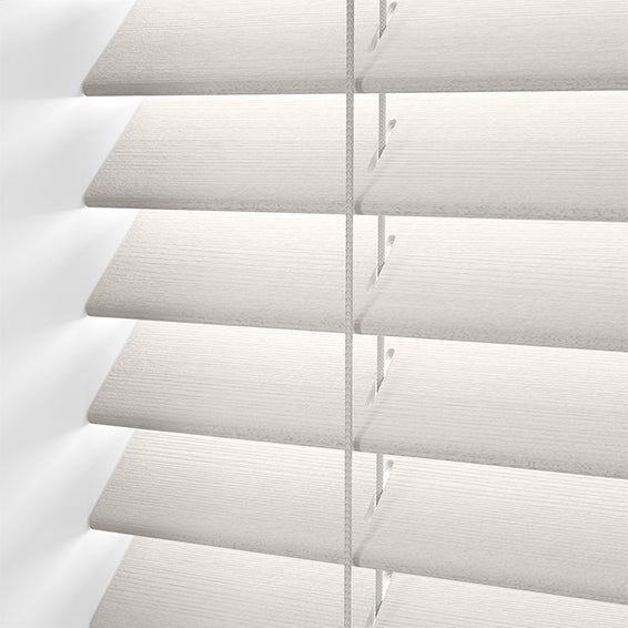 ColorizedPLA Cosmopolitan White Mist Wooden Blind - 50mm Slat 3196