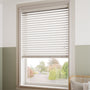ColorizedZoom Hazy Day Wooden Blind - 50mm Slat 3320