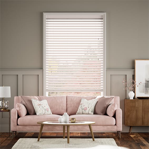 Colorized Freshwater Pearl Wooden Blind - 50mm Slat 3319