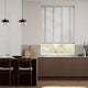Colorized Morning Mist & Fossil Wooden Blind - 50mm Slat 3340