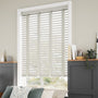 ColorizedZoom Pebble Beach & Stone Wooden Blind - 50mm Slat 3342