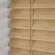ColorizedPLA Natural Bamboo Jute Wooden Blind - 50mm Slat 3378