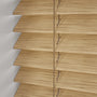 ColorizedPLA Natural Bamboo Jute Wooden Blind - 50mm Slat 3378