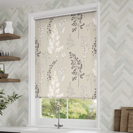 ColorizedZoom Summer Meadow Stone Roller Blind 3430