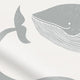 ColorizedPLA Splash Blackout Kids Whale of a Time Slate Roller Blind 3445
