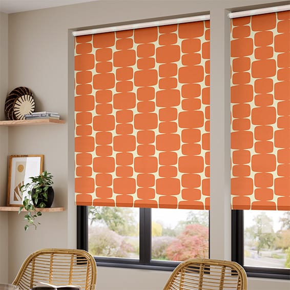 ColorizedZoom Lohko Flame Roller Blind 3515