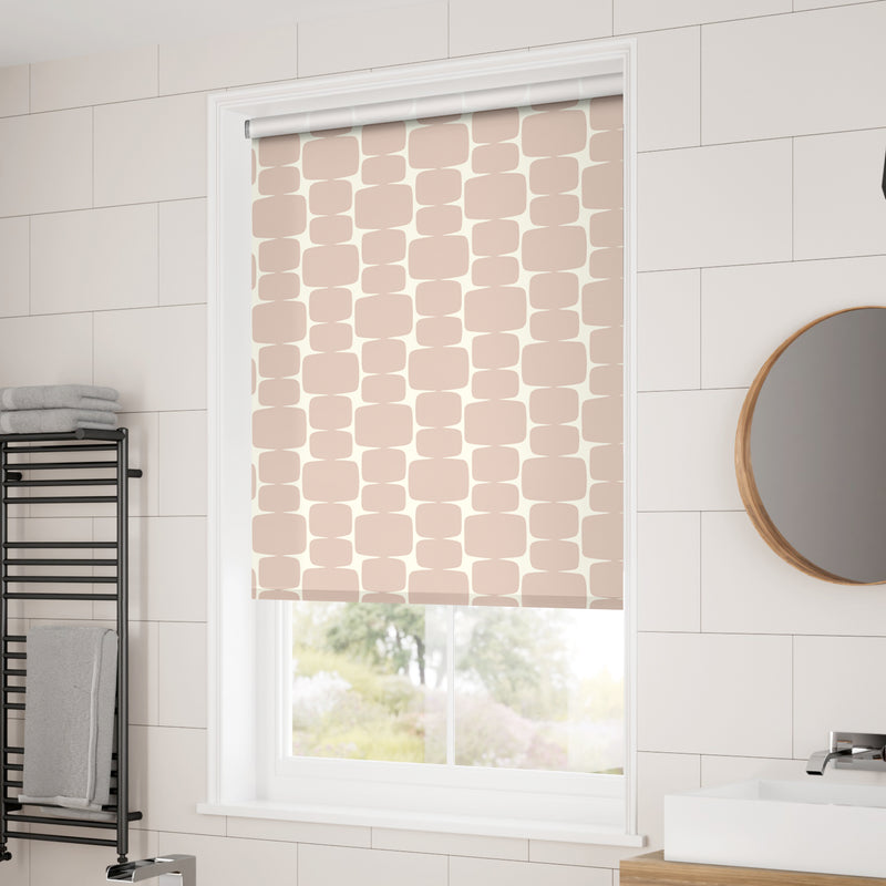 ColorizedZoom Lohko Blush  Roller Blind 3514