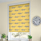 ColorizedZoom Mr Fox Mini Sunflower Roller Blind 3627