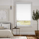 Colorized Static Blackout White Roller Blind 3669