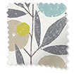ColorizedSwatch Blomma Trail Kiwi Roller Blind sample image 3707
