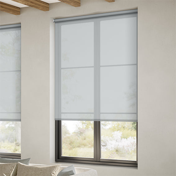 ColorizedZoom rollerOculus Modern Grey Magic Screen Roller Blind 3739
