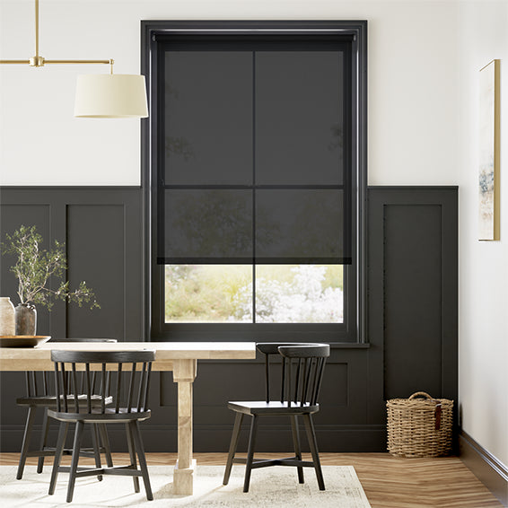 Colorized Oculus True Black Magic Screen Roller Blind 3743