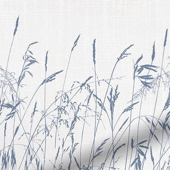 ColorizedPLA Blowing Grasses Blue Roller Blind 3797