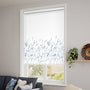 ColorizedZoom Blowing Grasses Blue Roller Blind 3797
