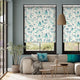 Colorized Meadow Teal Roller Blind 3805