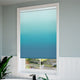 ColorizedZoom Ombre Teal Roller Blind 3808