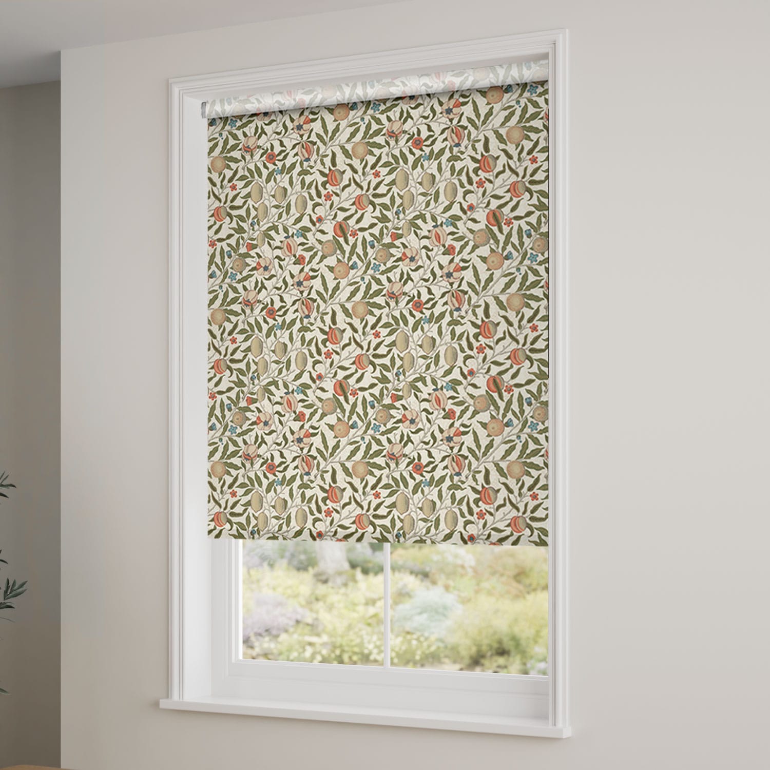 ColorizedZoom William Morris Fruit Autumn Roller Blind 3815