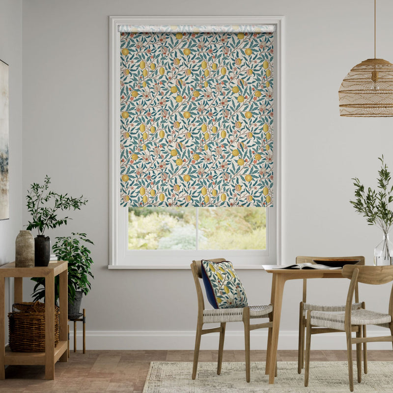 Colorized William Morris Fruit Citrus Roller Blind 3816