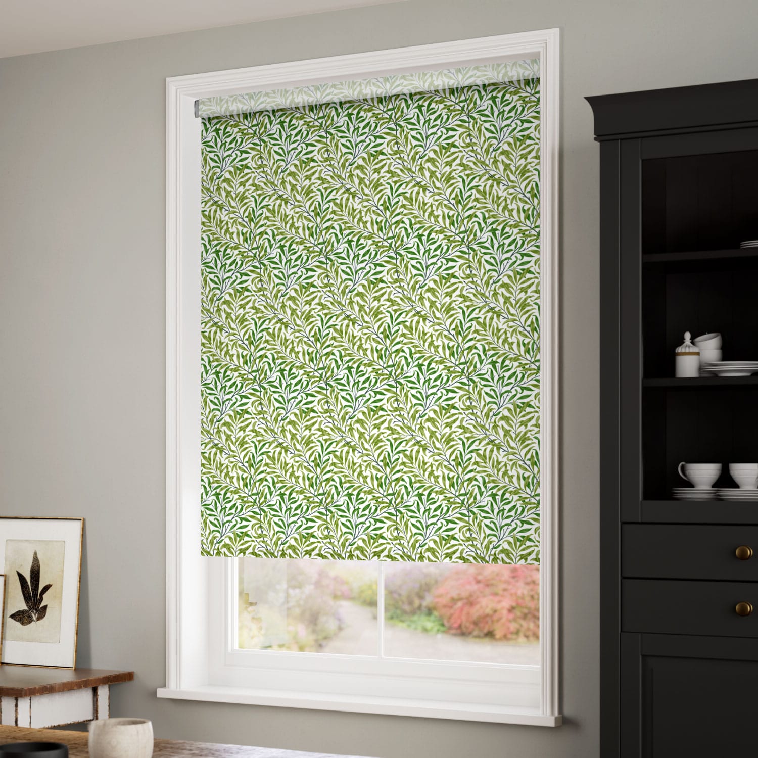 ColorizedZoom William Morris Willow Bough Vine Roller Blind 3826