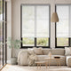 Colorized Electric Oculus Alabaster Roller Blind 3852