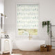 Colorized Splash Blackout Beach Huts Mineral Roller Blind 3883
