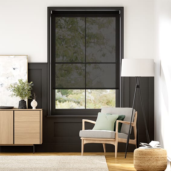 Colorized Oracle Jet Magic Screen Roller Blind 4037