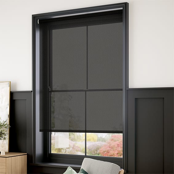 ColorizedZoom Oracle Jet Magic Screen Roller Blind 4037
