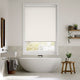 Colorized Electric Titan Blackout Alabaster Roller Blind 4125