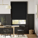 Colorized Electric Titan Blackout Atomic Black Roller Blind 4126