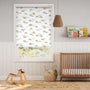 Colorized Happy Clouds Blackout Dawn Roller Blind 4177