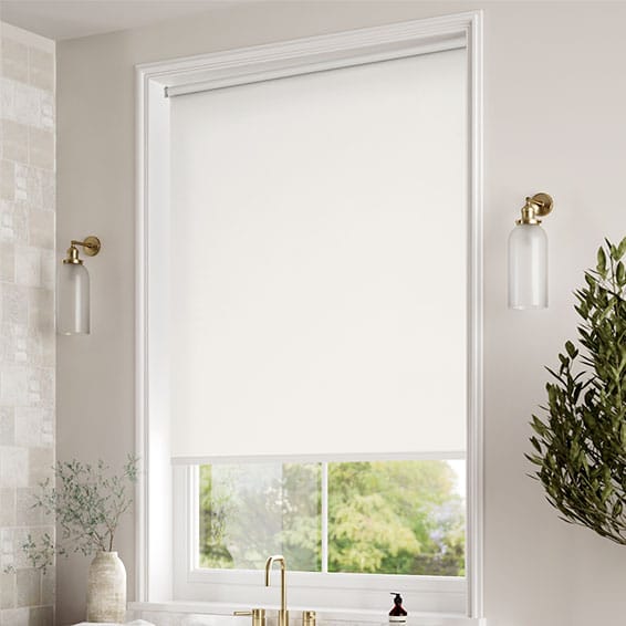 ColorizedZoom Electric Mahon Blackout Porcelain Roller Blind 4227