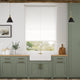 Colorized Electric Avalon Chalk White  Roller Blind 4233