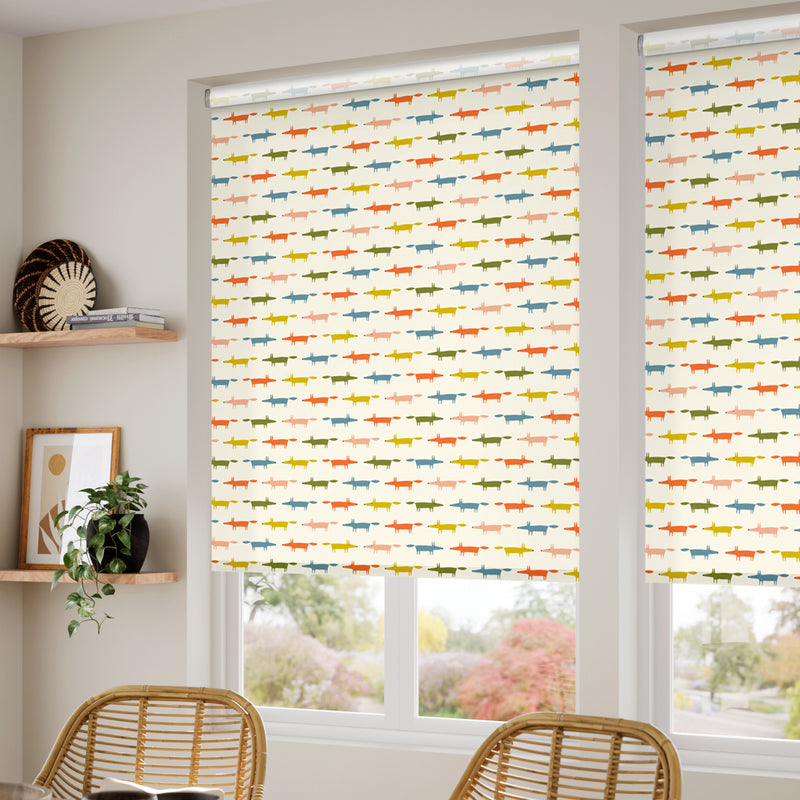 ColorizedZoom Little Fox Popsicle Birthday Roller Blind 4431