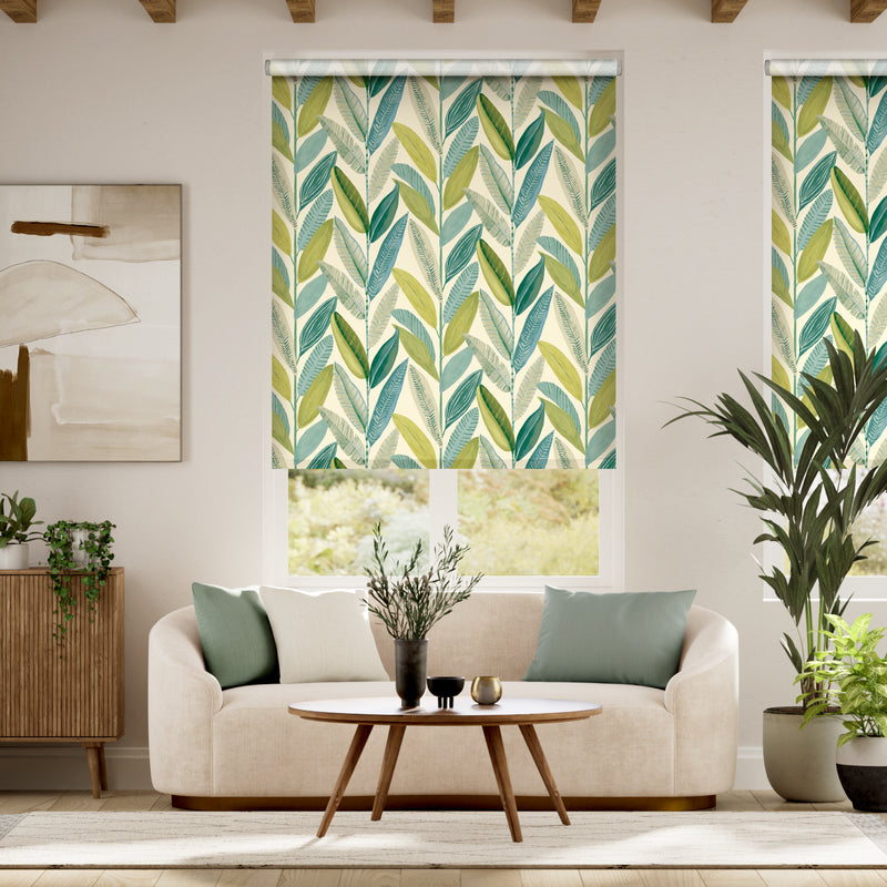 Colorized Hikkaduwa Pacific Roller Blind 4433