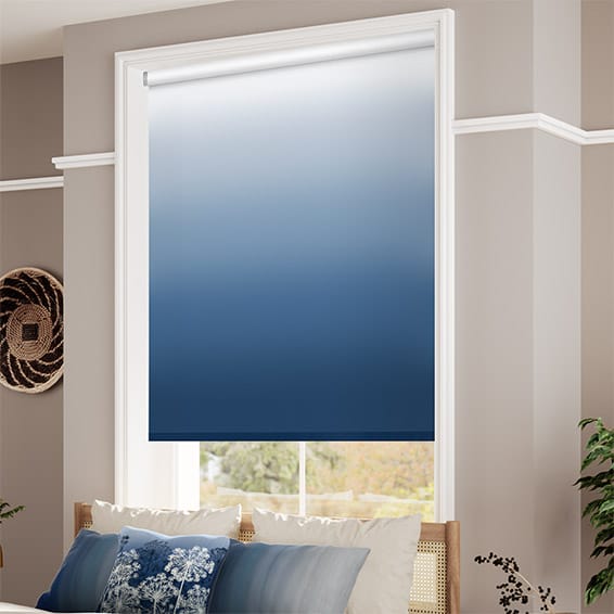 ColorizedZoom Twist2Go Ombre Midnight Roller Blind 4581