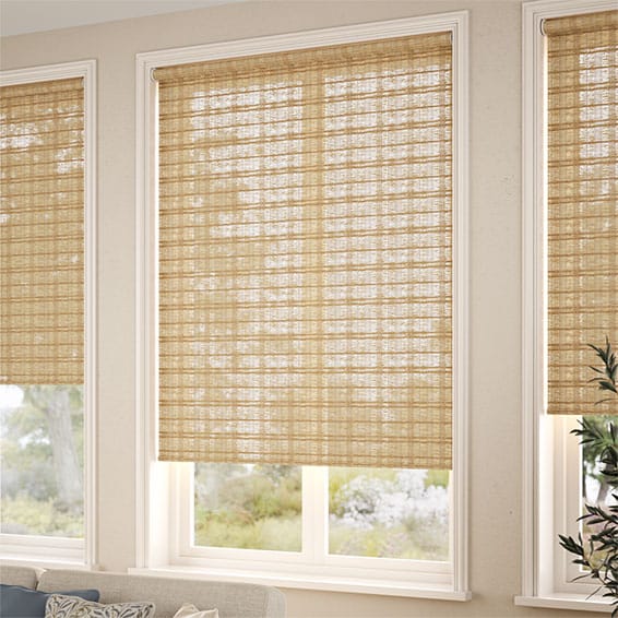 ColorizedZoom Twist2Go Moreno Oak Roller Blind 4599
