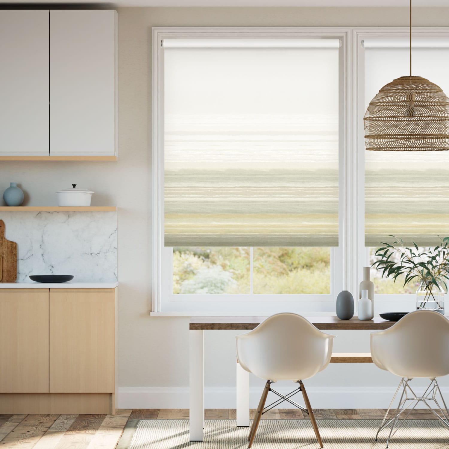 Colorized Twist2Go Choices Horizon Golden Sand Roller Blind 4664