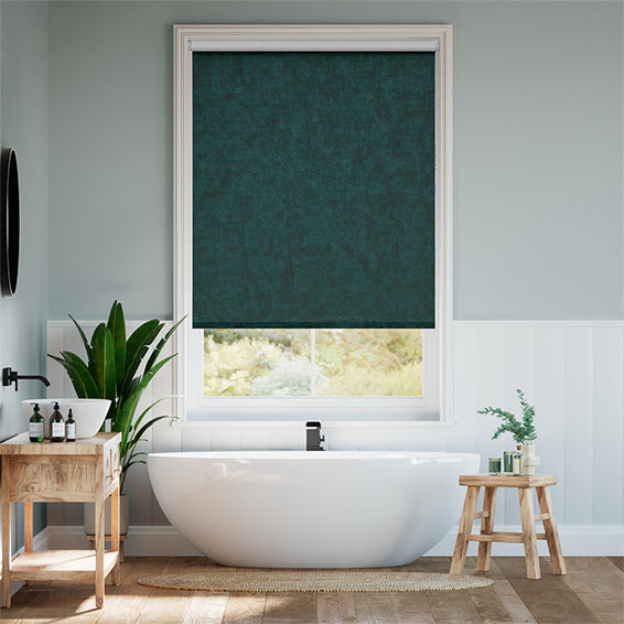 Colorized Twist2Go Choices Alva Peacock Roller Blind 4720