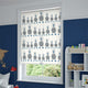 ColorizedZoom Twist2Go Booby Bird Blackout Sapphire Roller Blind 4737