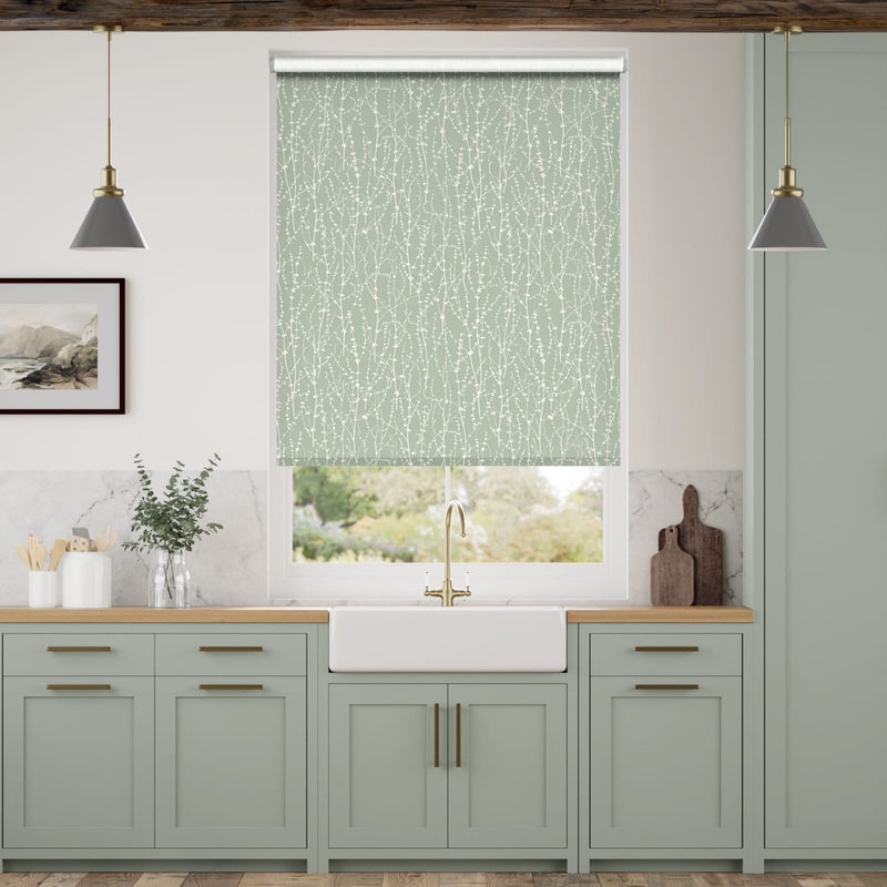 Colorized Twist2Go Dockleaf Soft Mist Roller Blind 4805