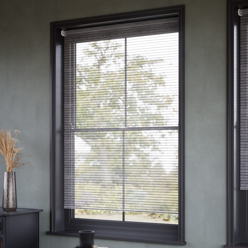 ColorizedZoom Twist2Go Cicero Voile Nox Roller Blind 4846