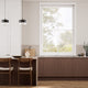 Colorized Electric Cicero Voile Flint Roller Blind 4852